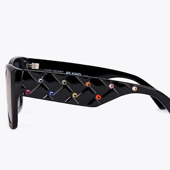 KURT GEIGER LONDON 52mm Gradient Cat Eye Bejeweled Oversized Sunglasses main image 8